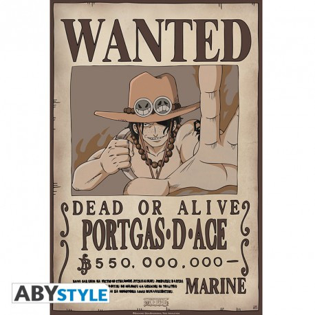 One Piece - Poster Wanted Ace