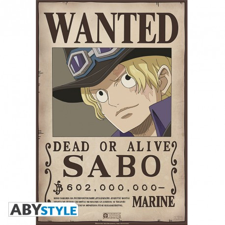 One Piece - Poster Wanted Sabo