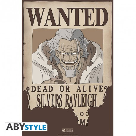 One Piece - Poster Wanted Rayleigh