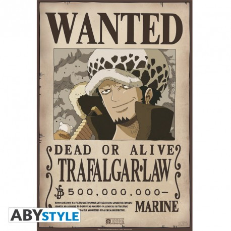 One Piece - Poster Wanted Trafalgar Law