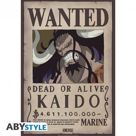 One Piece - Poster Wanted Kaido