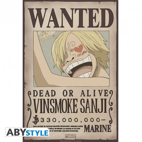 One Piece - Poster Wanted Sanji