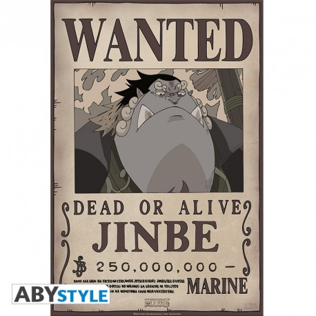 One Piece - Poster Wanted Jinbe