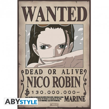 One Piece - Poster Wanted Robin