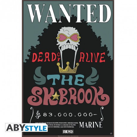 One Piece - Poster Wanted Brook