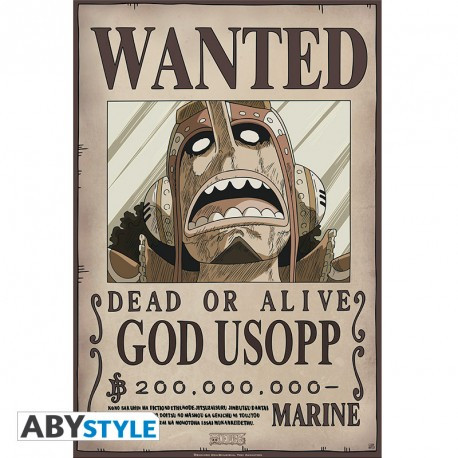 One Piece - Poster Wanted Usopp