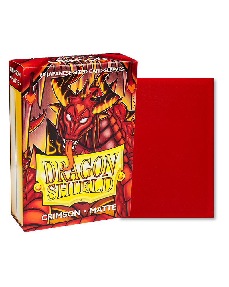 Dragon Shield -Taille Japanese - Crimson