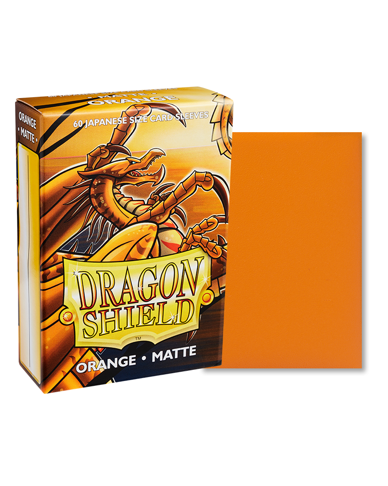 Dragon Shield -Taille Japanese - Orange