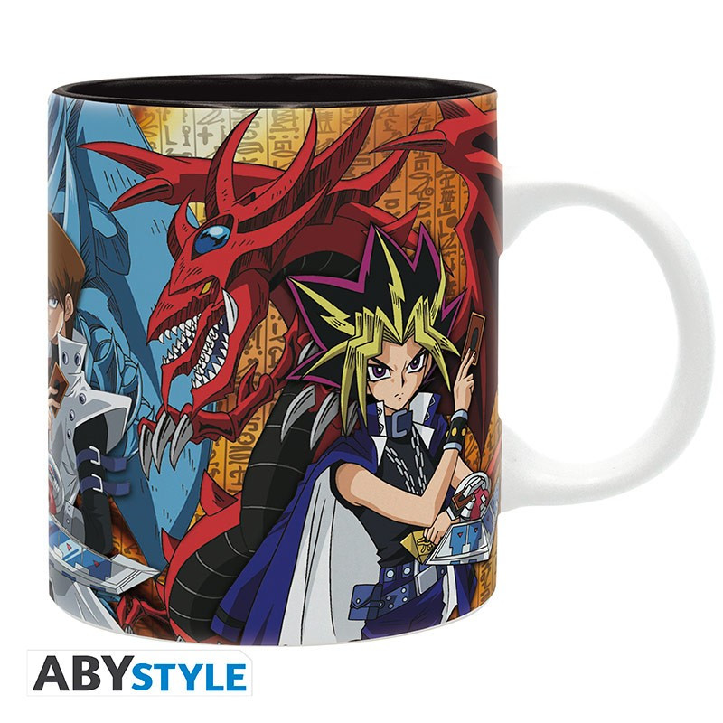 YU-GI-OH! - Mug - 320 ml - Dieux Egyptiens Yugi/Kaiba/Marek