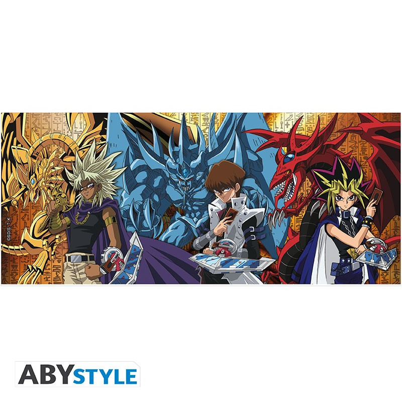 YU-GI-OH! - Mug - 320 ml - Dieux Egyptiens Yugi/Kaiba/Marek