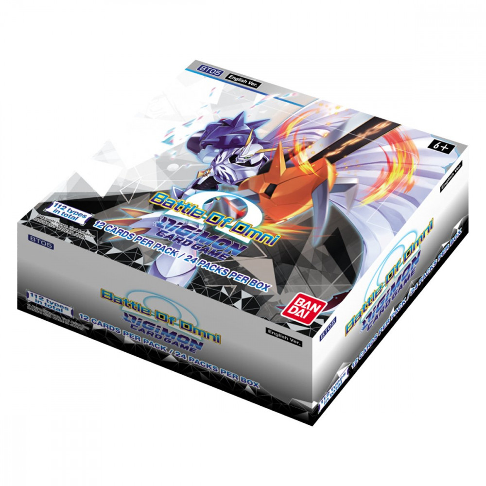 DIGIMON CARD GAME - Boite de Boosters Anglais - Boite De 24 Boosters - BT05 - Battle of Omni