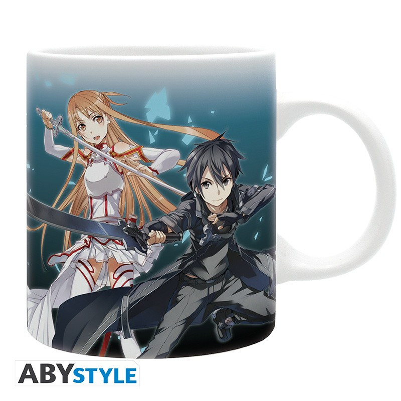 SWORD ART ONLINE - Mug - 320 ml - Asuna & Kirito