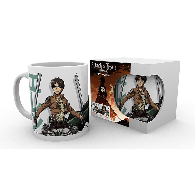 ATTACK ON TITAN - Mug - 320 ml - Eren Duo