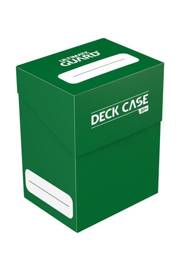 Ultimate Guard boîte pour cartes Deck Case 80+ taille standard Vert