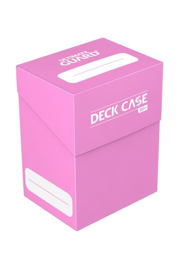 Ultimate Guard boîte pour cartes Deck Case 80+ taille standard Rose