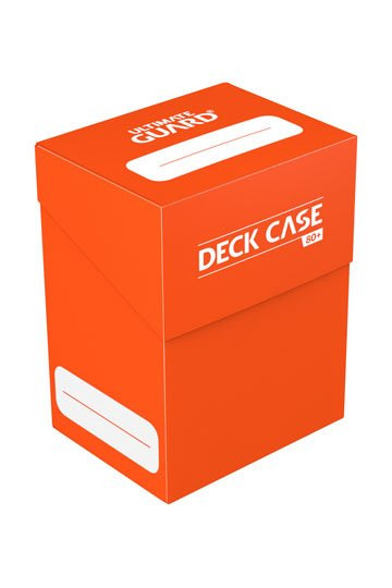 Ultimate Guard boîte pour cartes Deck Case 80+ taille standard Orange