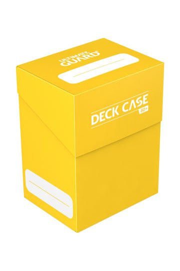 Ultimate Guard boîte pour cartes Deck Case 80+ taille standard Jaune