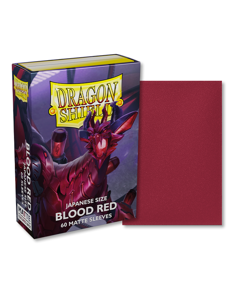 Dragon Shield -Taille Japanese - Blood Red