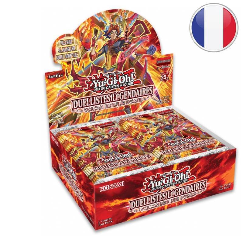 Yu-Gi-Oh! - Display Boite de booster - Volcan Bruleur D'Âmes - FR